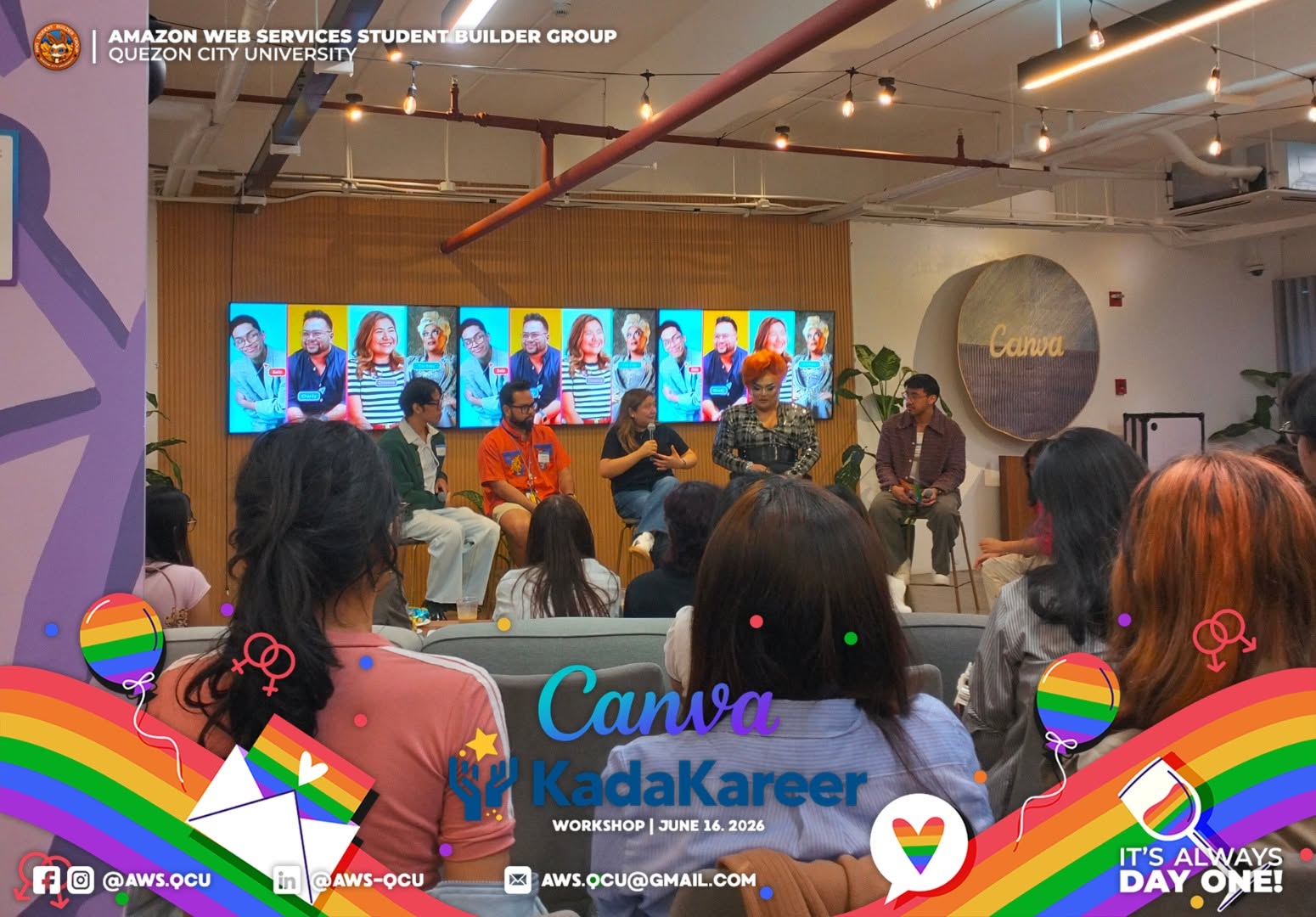 KadaKareer X Canva Pride Month Career Workshop